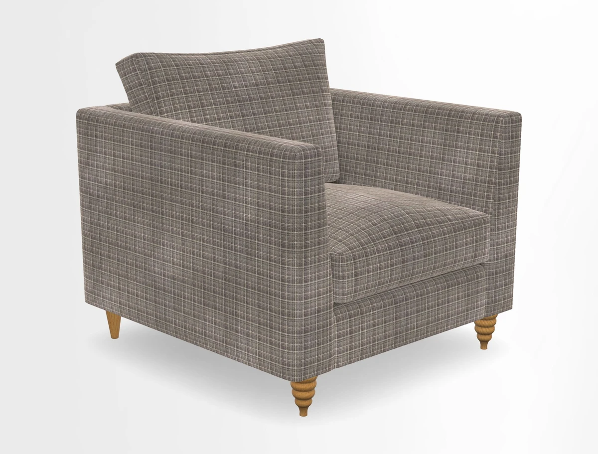 Saltdean chair in Two Tone Plain Biscuit