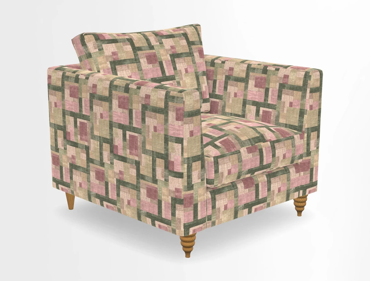 Saltdean chair in Two Tone Plain Biscuit