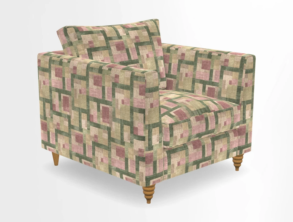 Saltdean chair in Two Tone Plain Biscuit