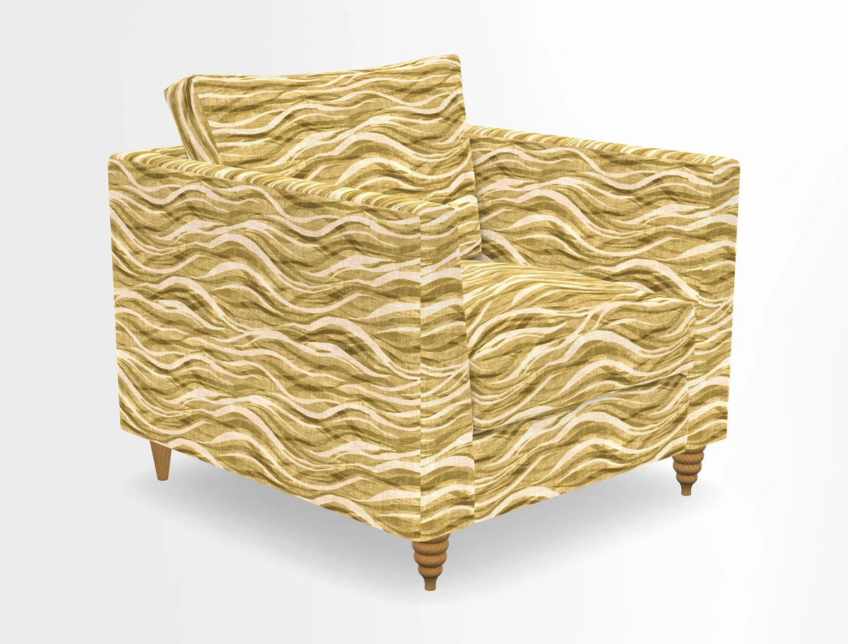 Saltdean chair in Two Tone Plain Biscuit