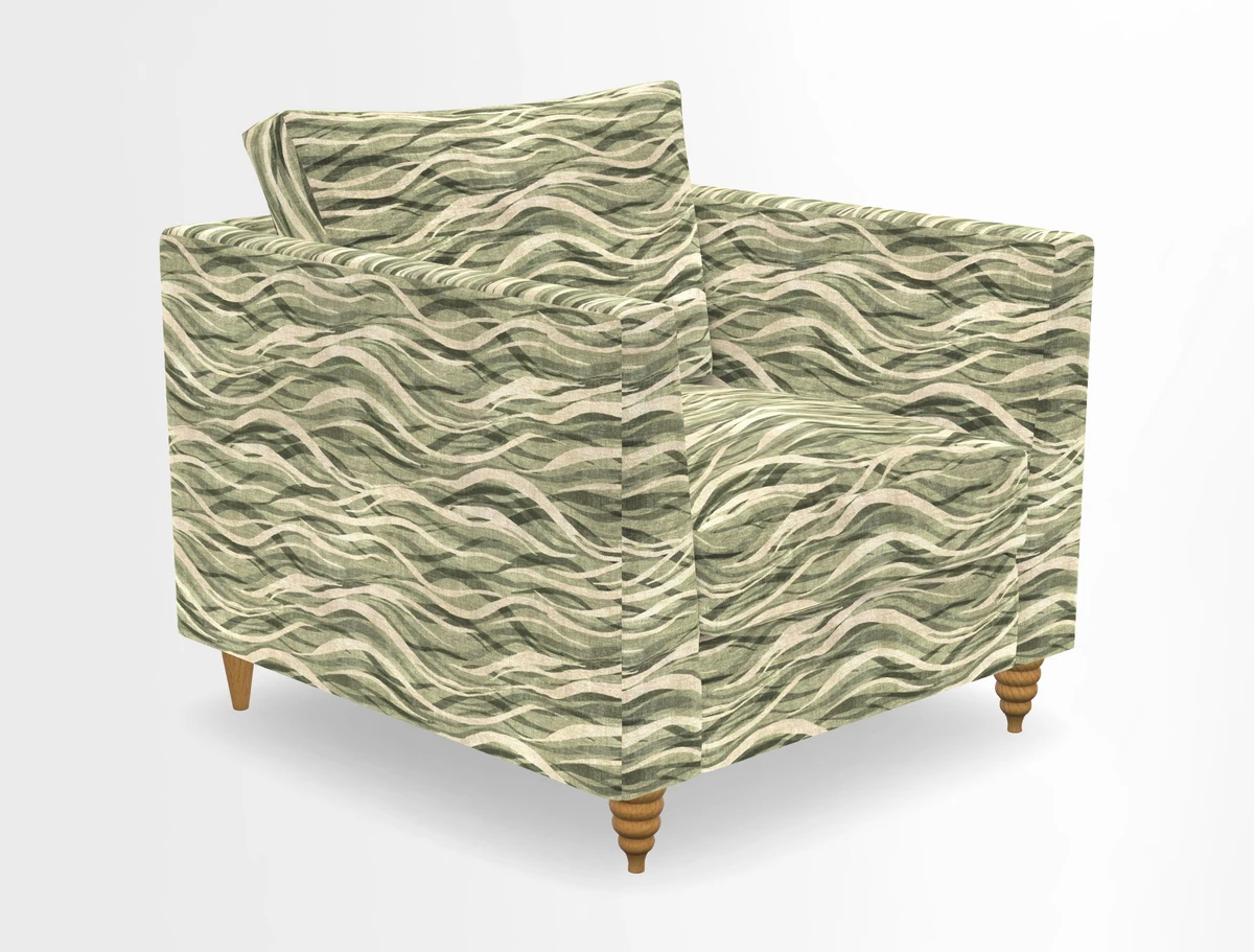 Saltdean chair in Two Tone Plain Biscuit