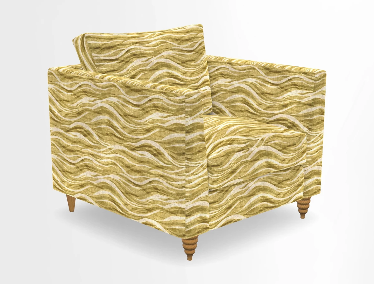 Saltdean chair in Two Tone Plain Biscuit