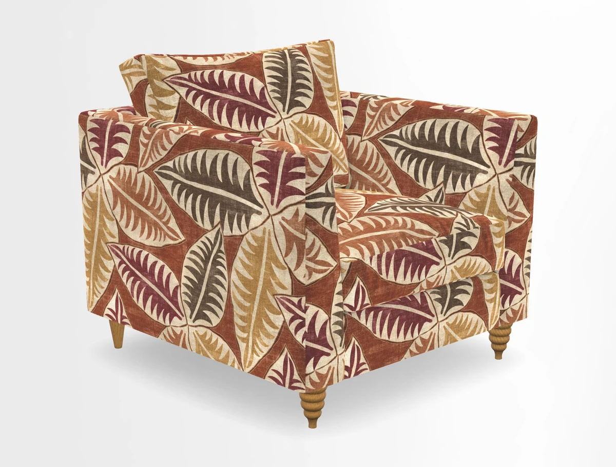 Saltdean chair in Two Tone Plain Biscuit
