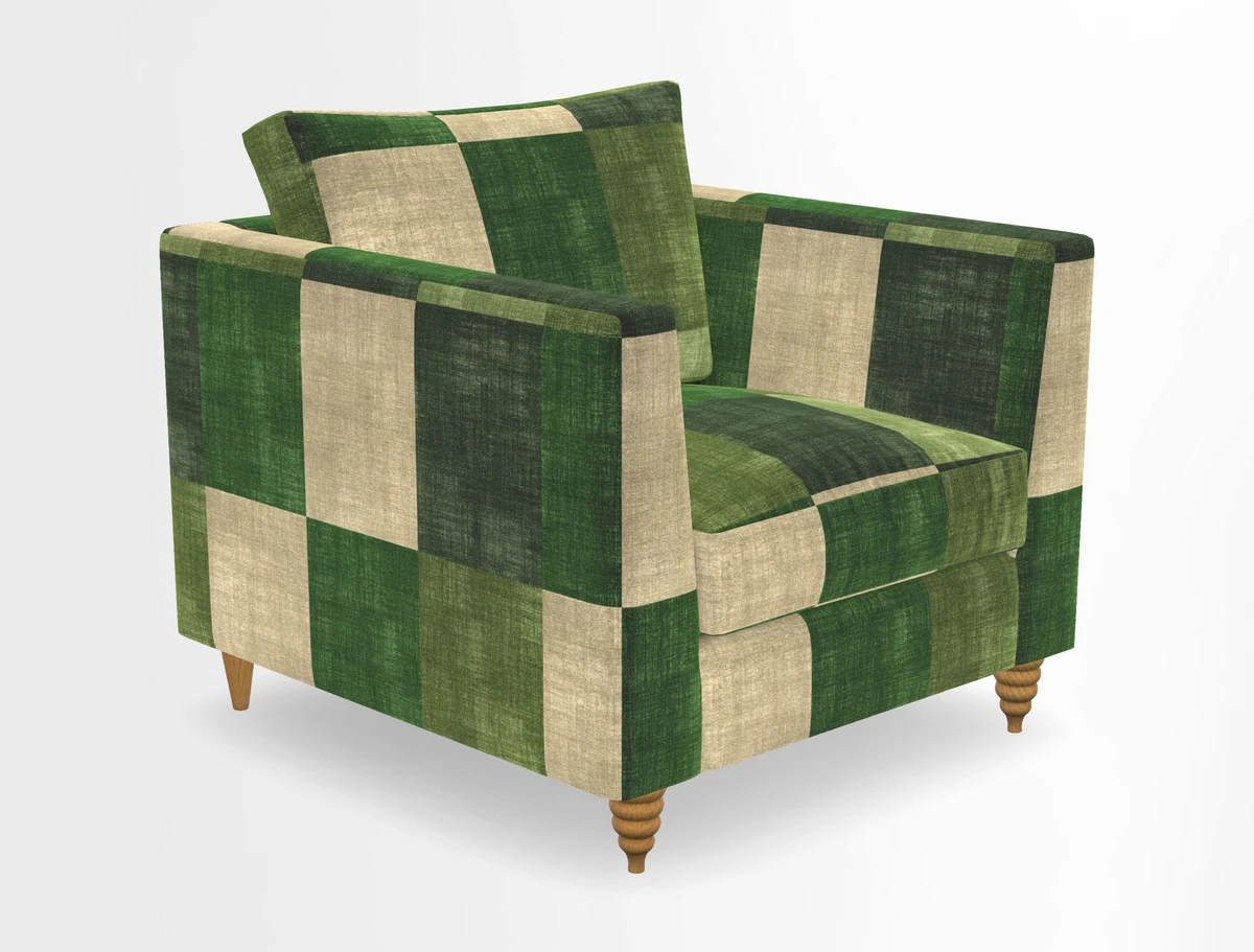 Saltdean chair in Two Tone Plain Biscuit