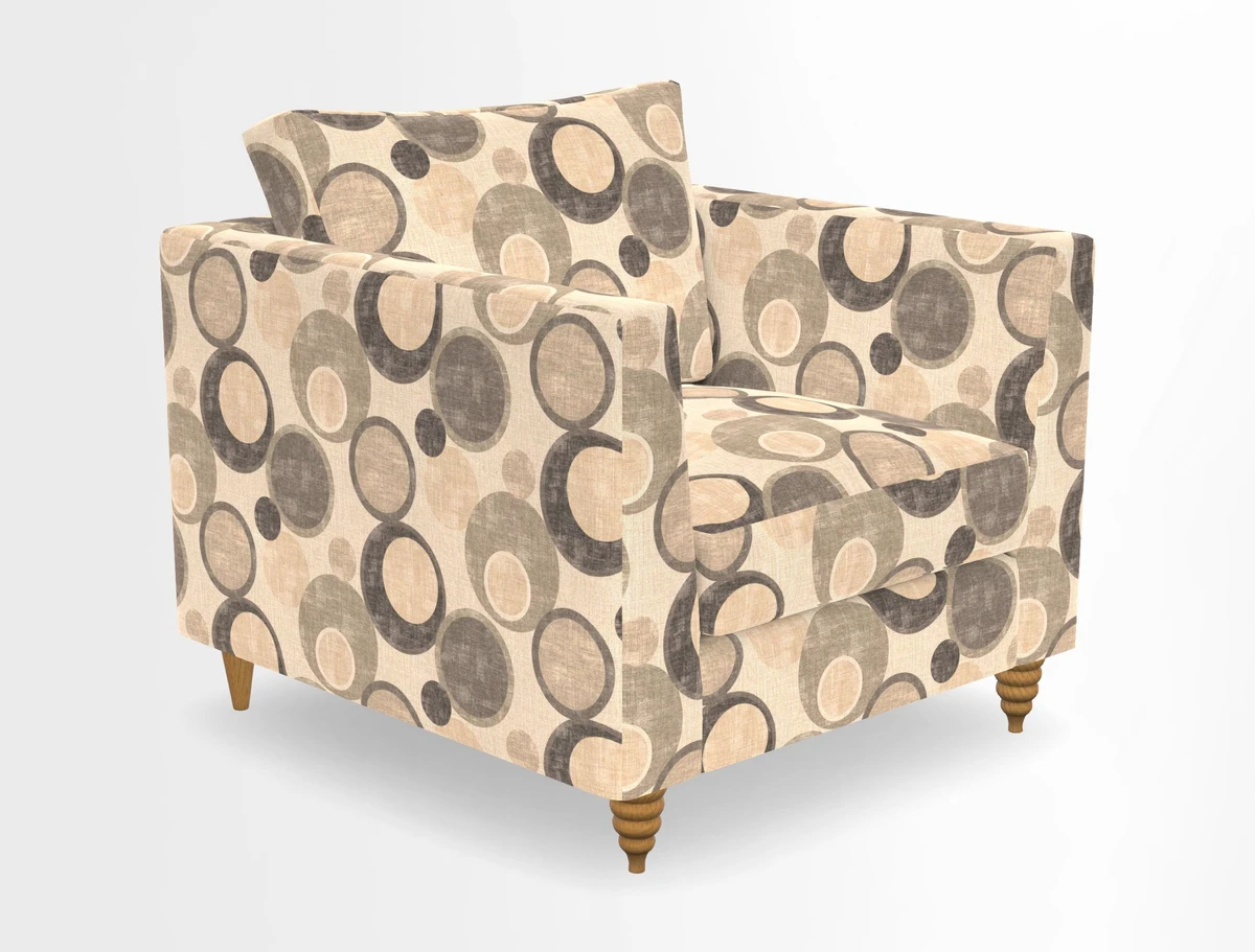 Saltdean chair in Two Tone Plain Biscuit