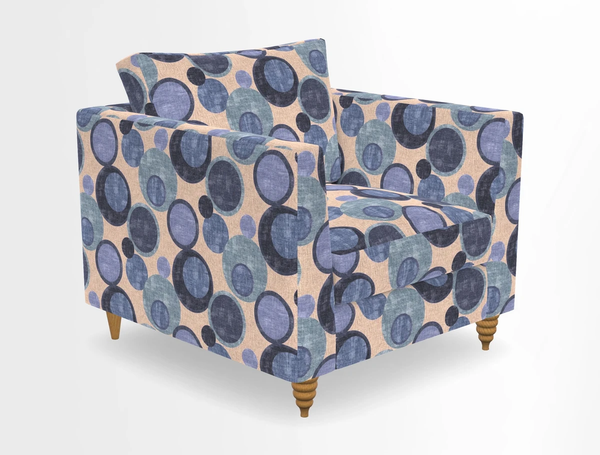 Saltdean chair in Two Tone Plain Biscuit