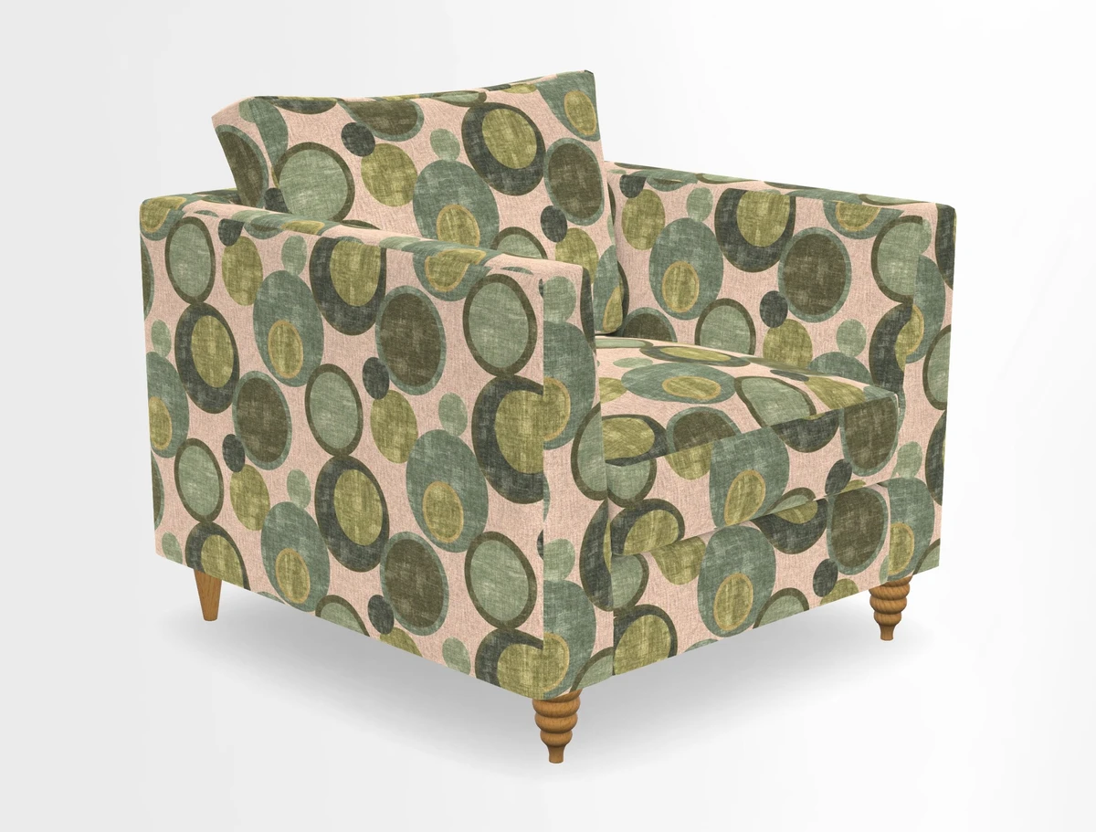 Saltdean chair in Two Tone Plain Biscuit
