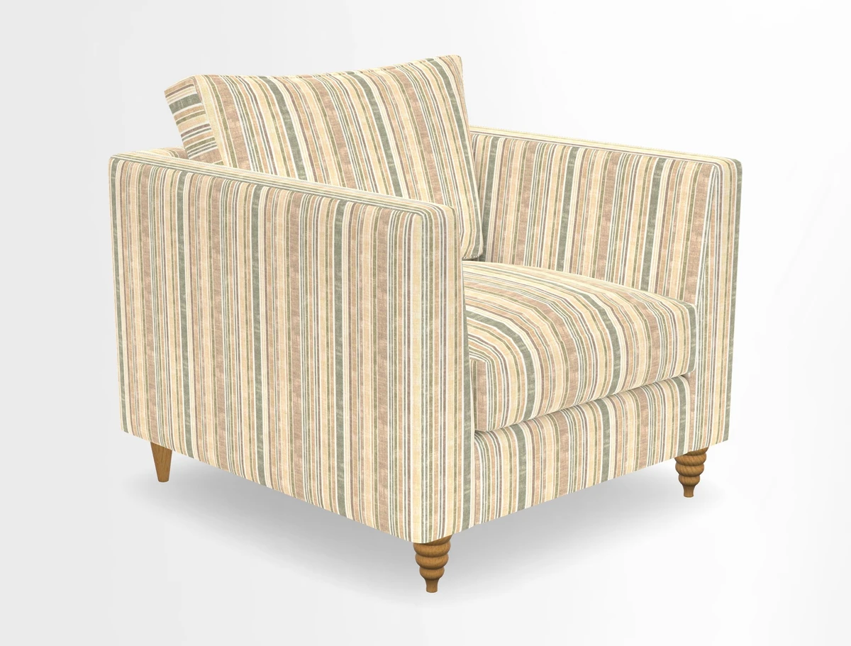 Saltdean chair in Two Tone Plain Biscuit
