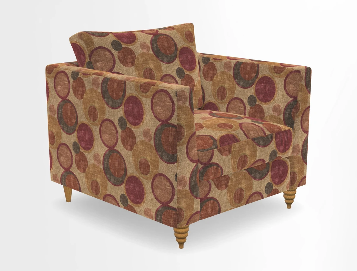 Saltdean chair in Two Tone Plain Biscuit