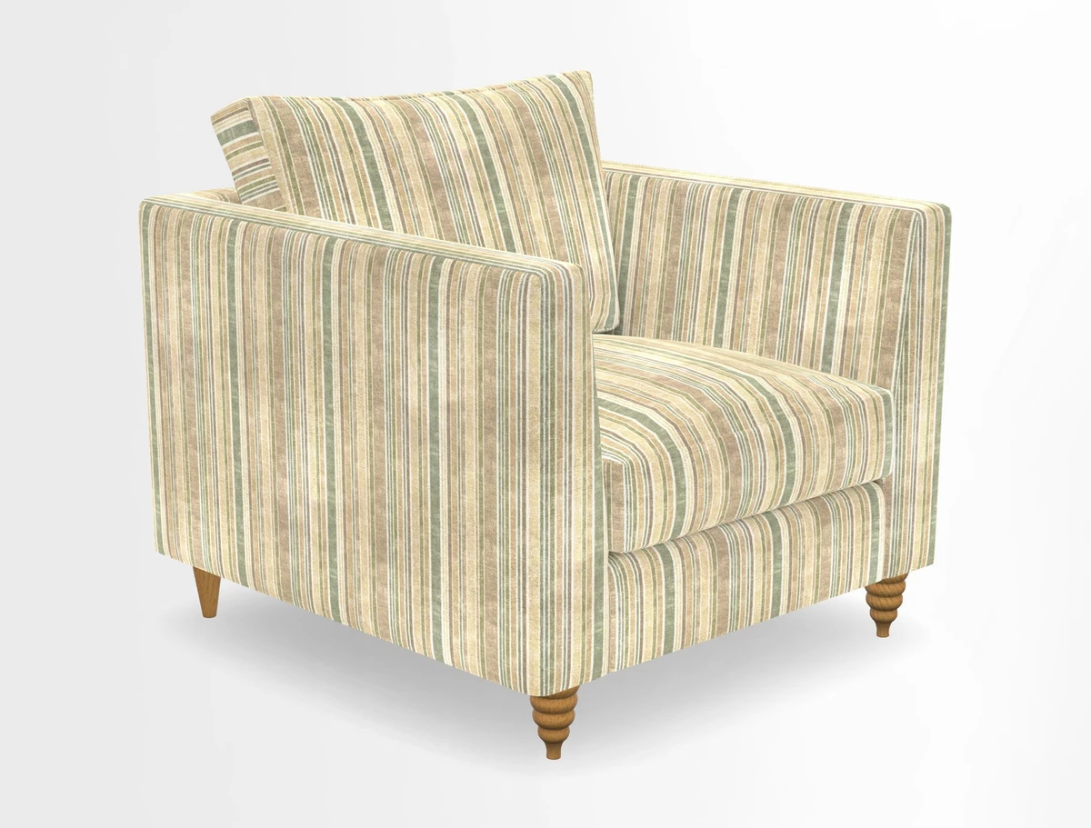 Saltdean chair in Two Tone Plain Biscuit