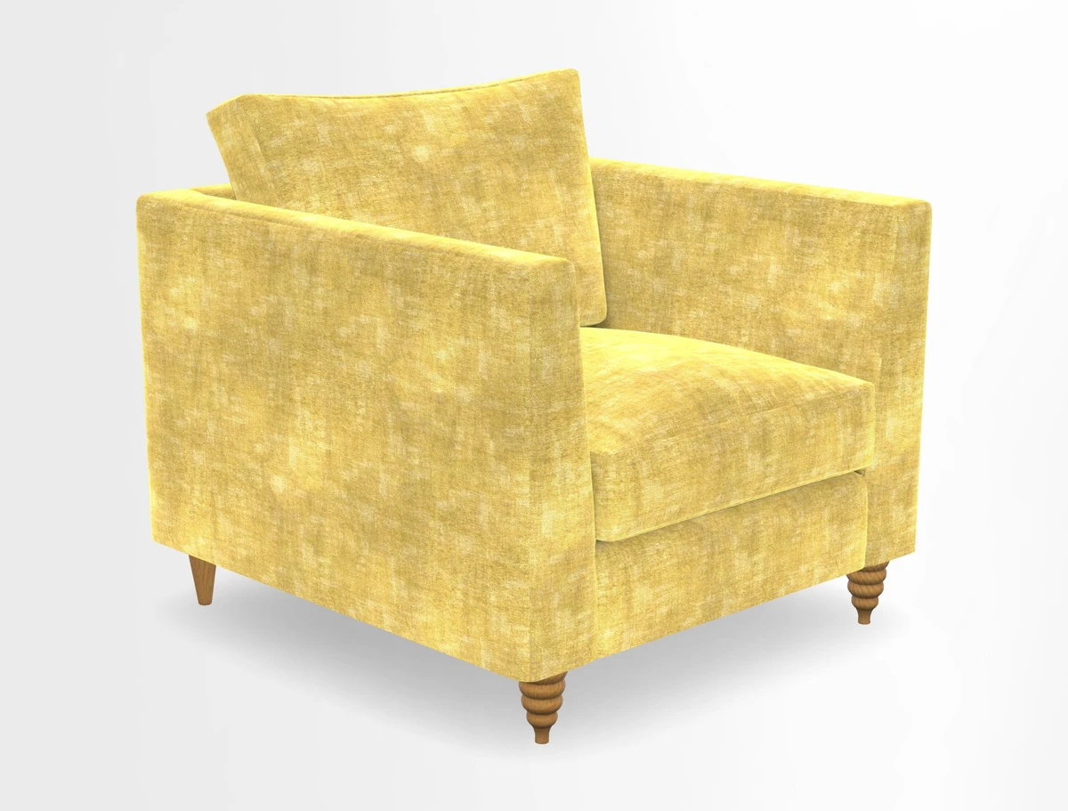 Saltdean chair in Two Tone Plain Biscuit
