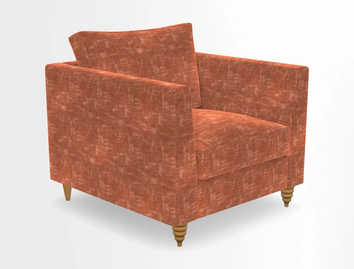 Saltdean chair in Two Tone Plain Biscuit