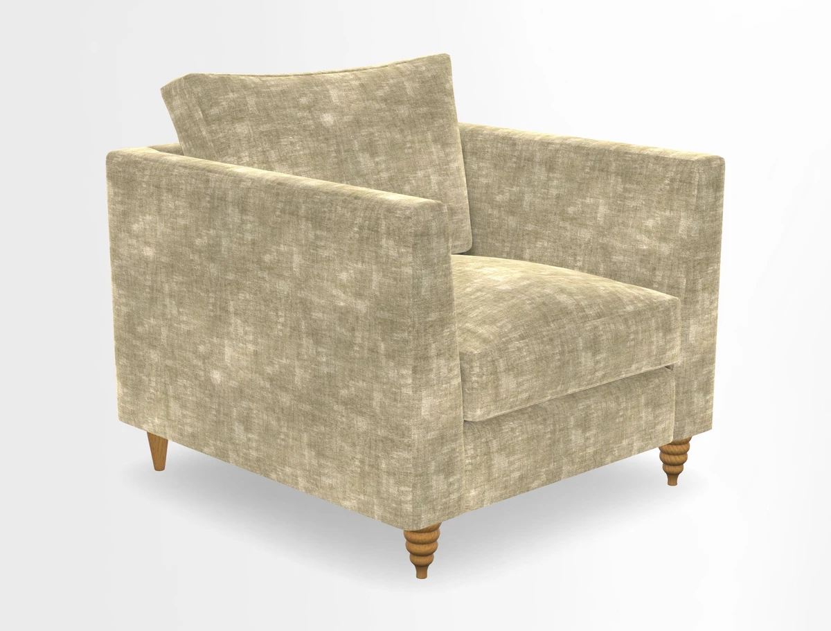 Saltdean chair in Two Tone Plain Biscuit