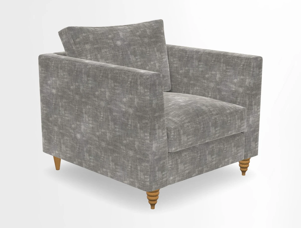 Saltdean chair in Two Tone Plain Biscuit