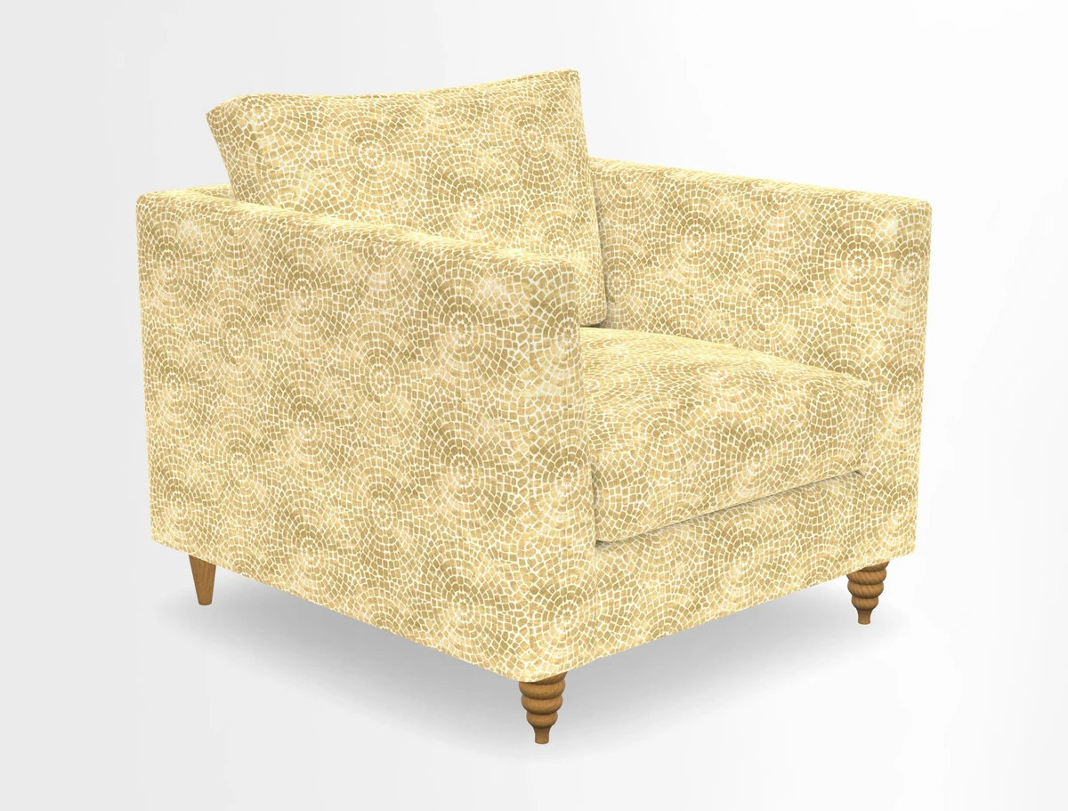 Saltdean chair in Two Tone Plain Biscuit