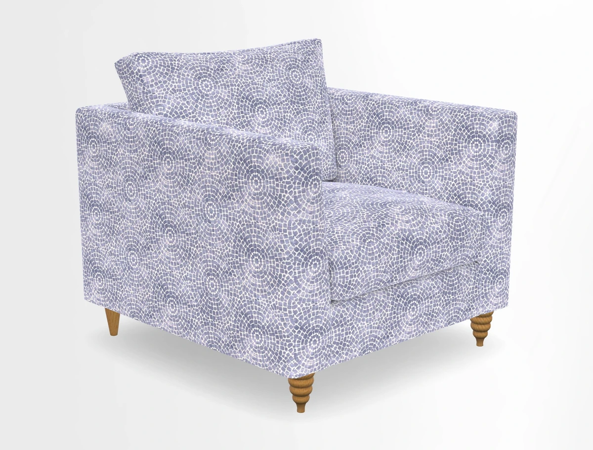 Saltdean chair in Two Tone Plain Biscuit