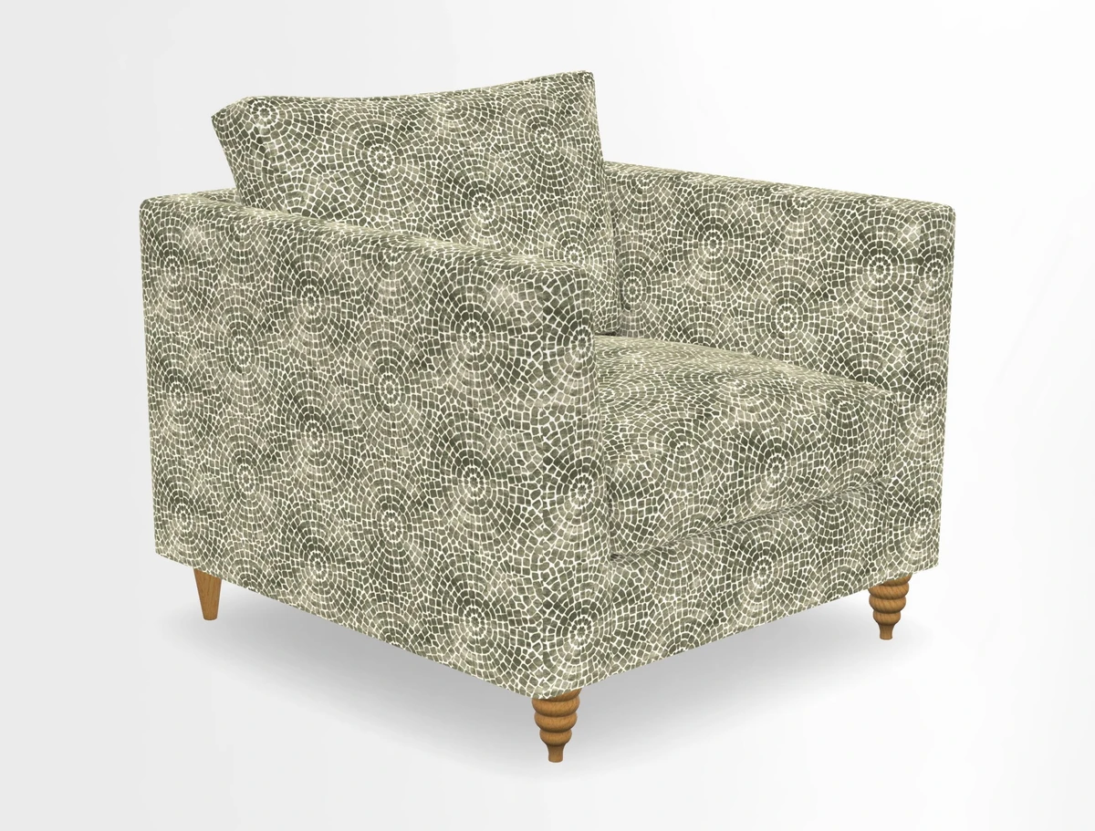 Saltdean chair in Two Tone Plain Biscuit