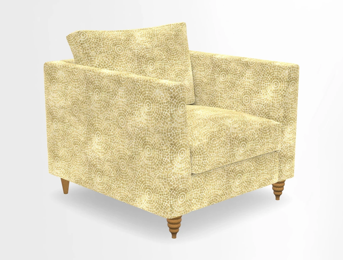 Saltdean chair in Two Tone Plain Biscuit