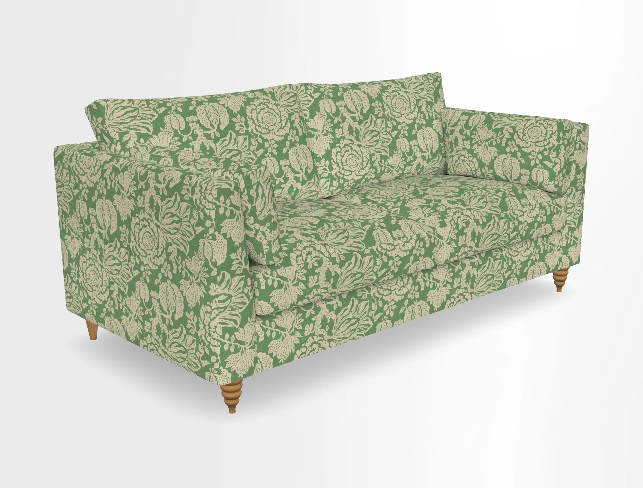 Saltdean 3 seater sofa in Covertex Lombardia Bianco