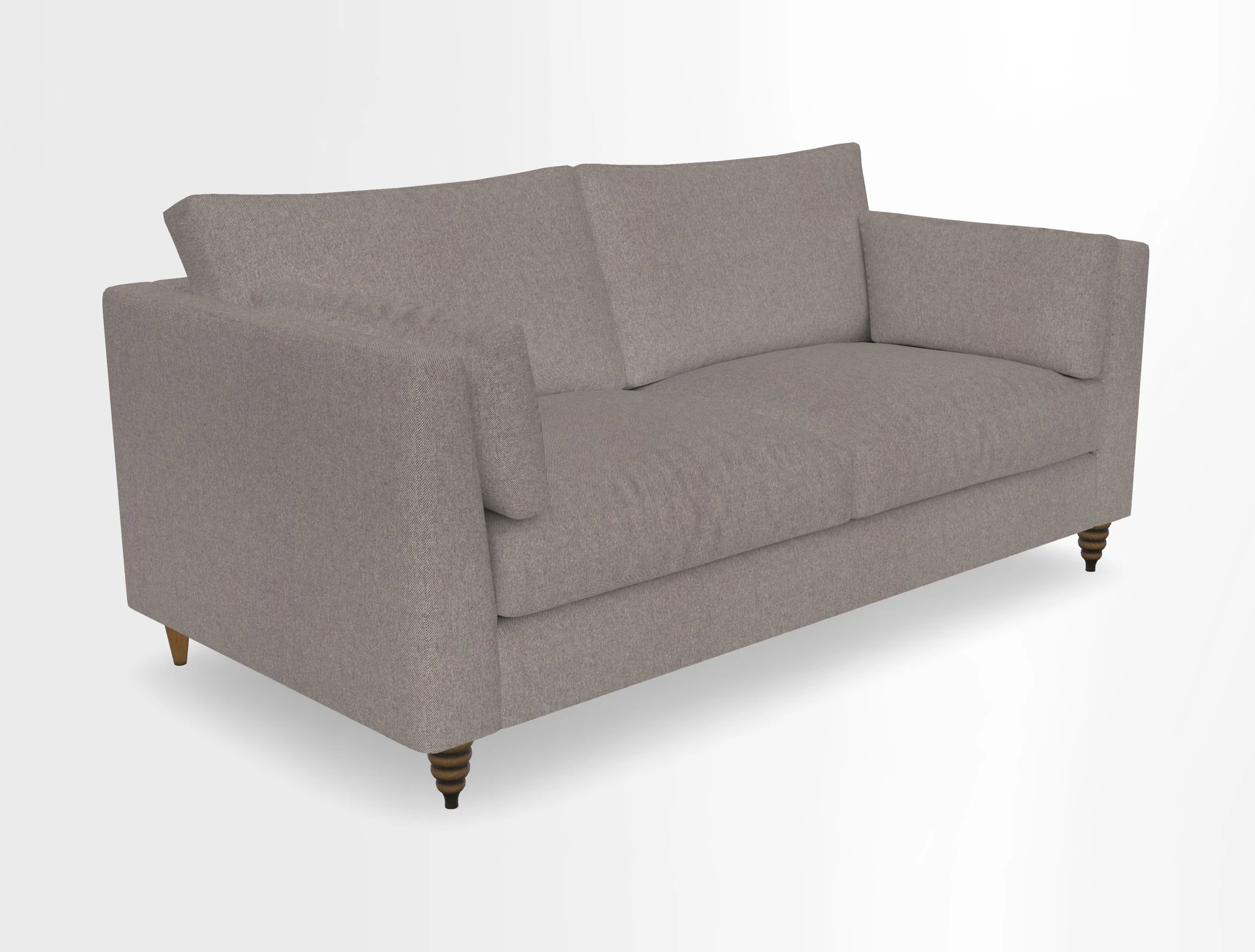 Saltdean 3 seater sofa in Covertex Lombardia Bianco