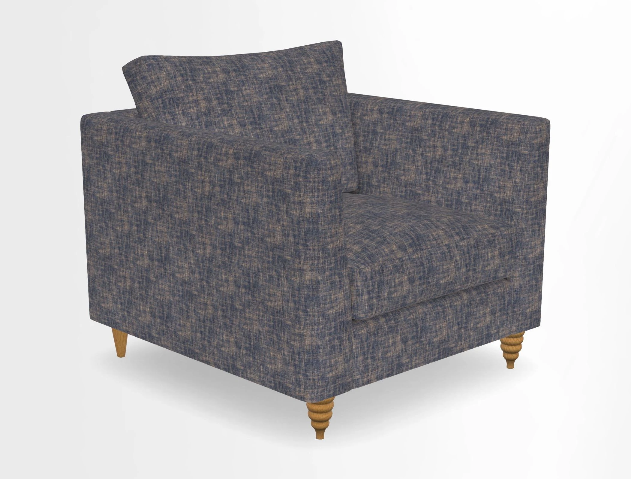 Saltdean chair in Two Tone Plain Biscuit