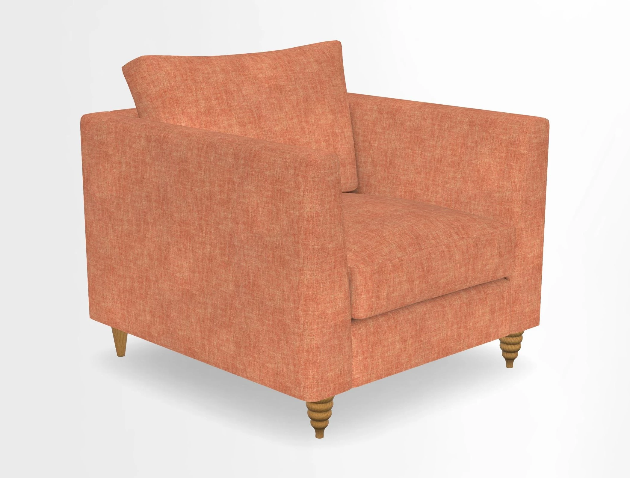 Saltdean chair in Two Tone Plain Biscuit