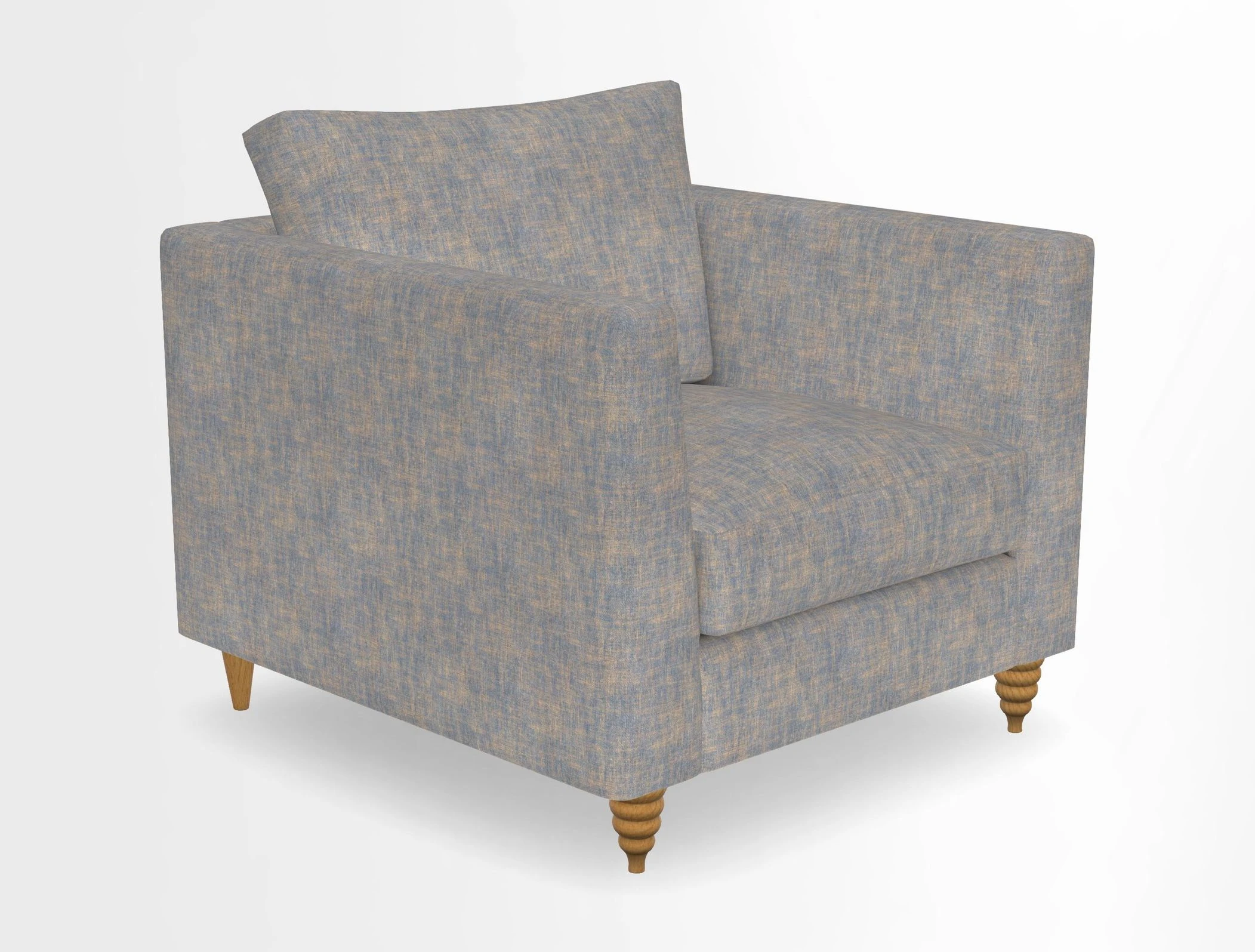 Saltdean chair in Two Tone Plain Biscuit