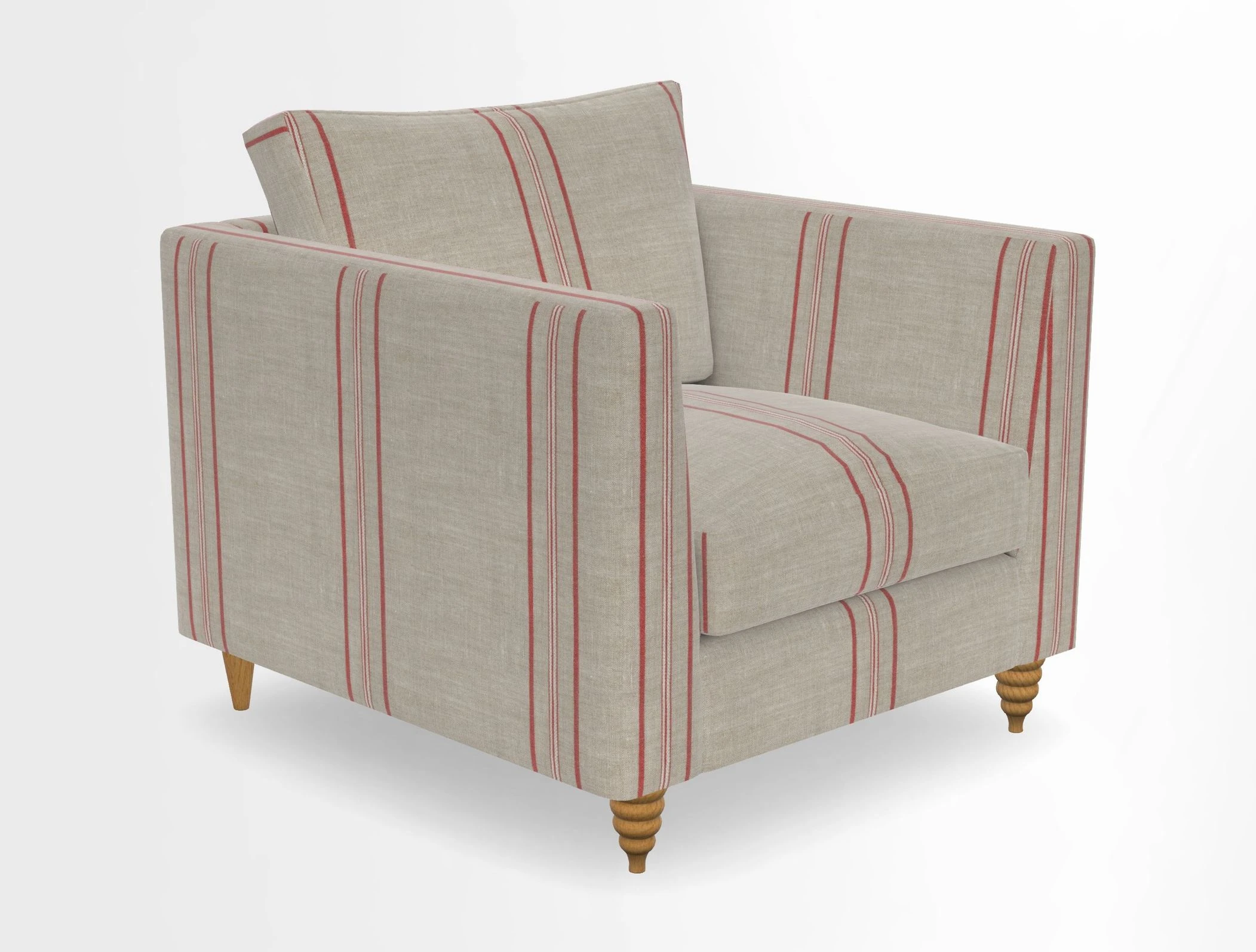 Saltdean chair in Two Tone Plain Biscuit