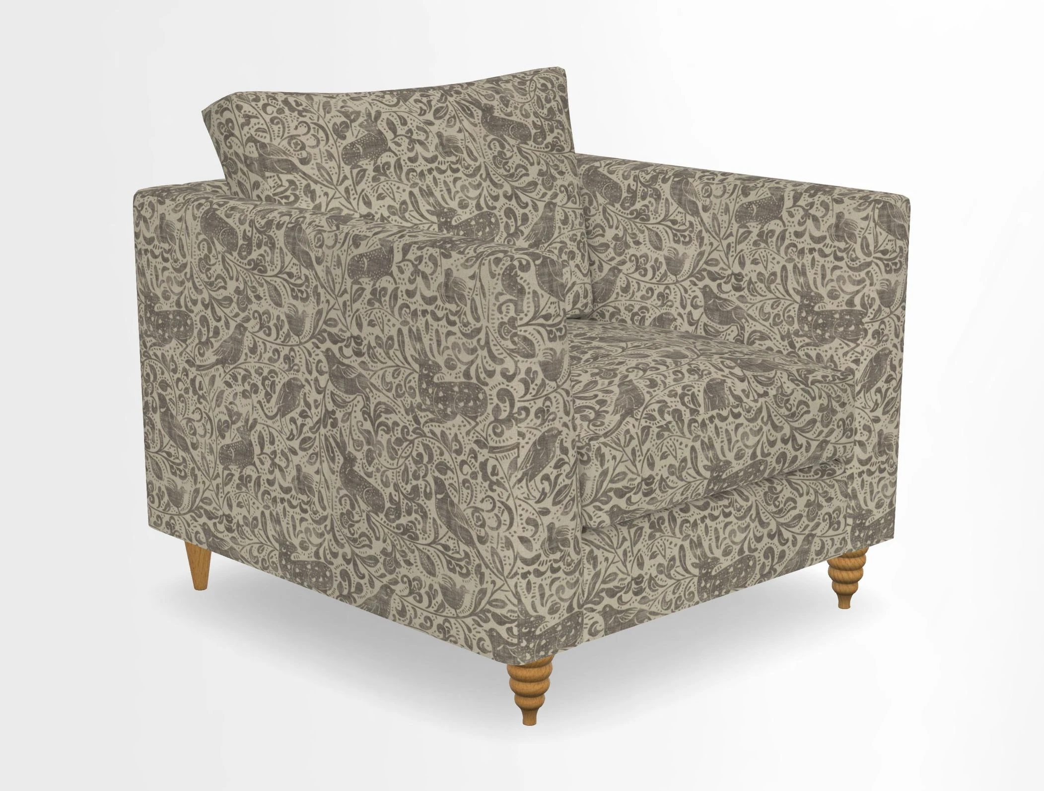 Saltdean chair in Two Tone Plain Biscuit