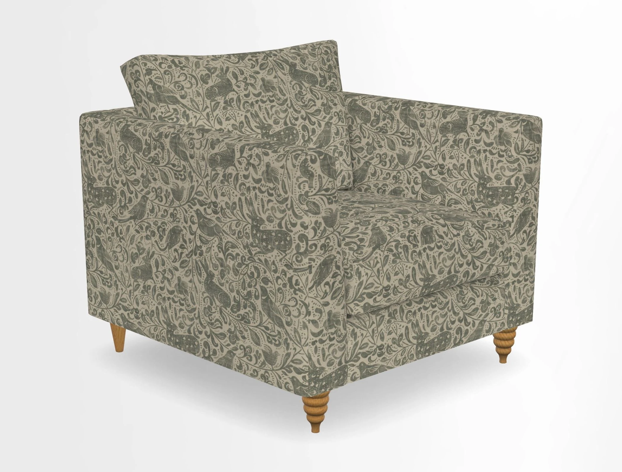 Saltdean chair in Two Tone Plain Biscuit