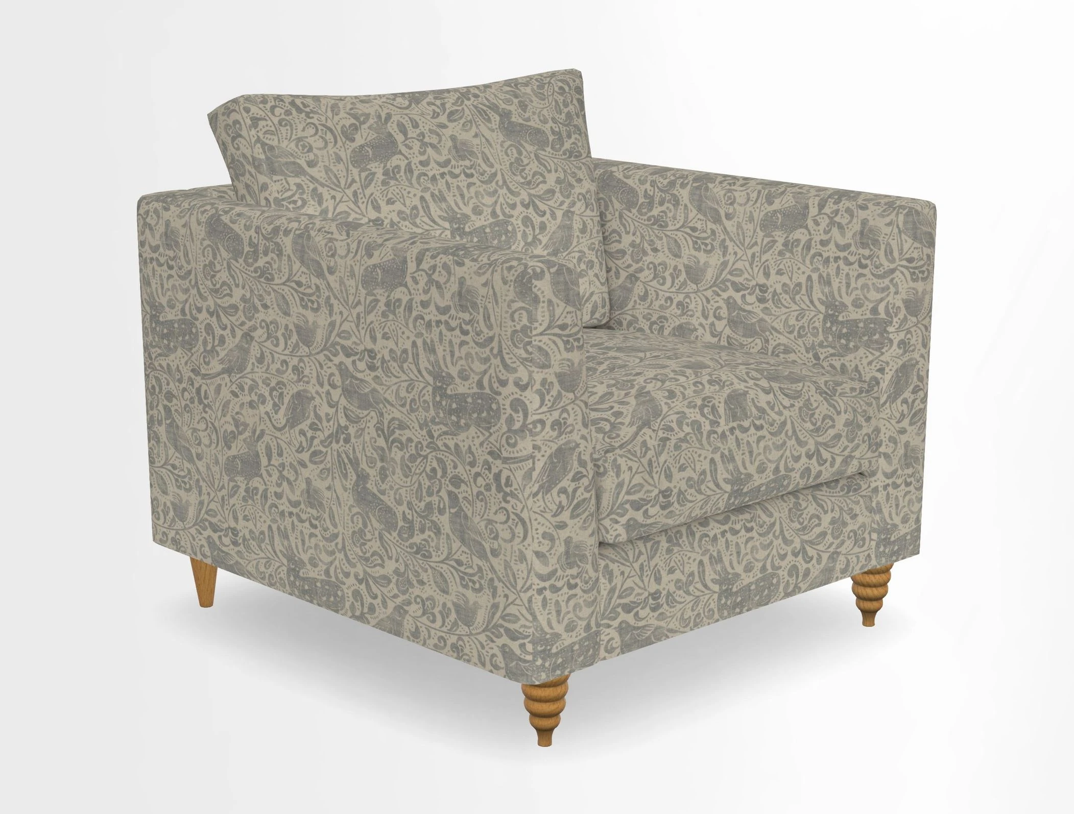 Saltdean chair in Two Tone Plain Biscuit