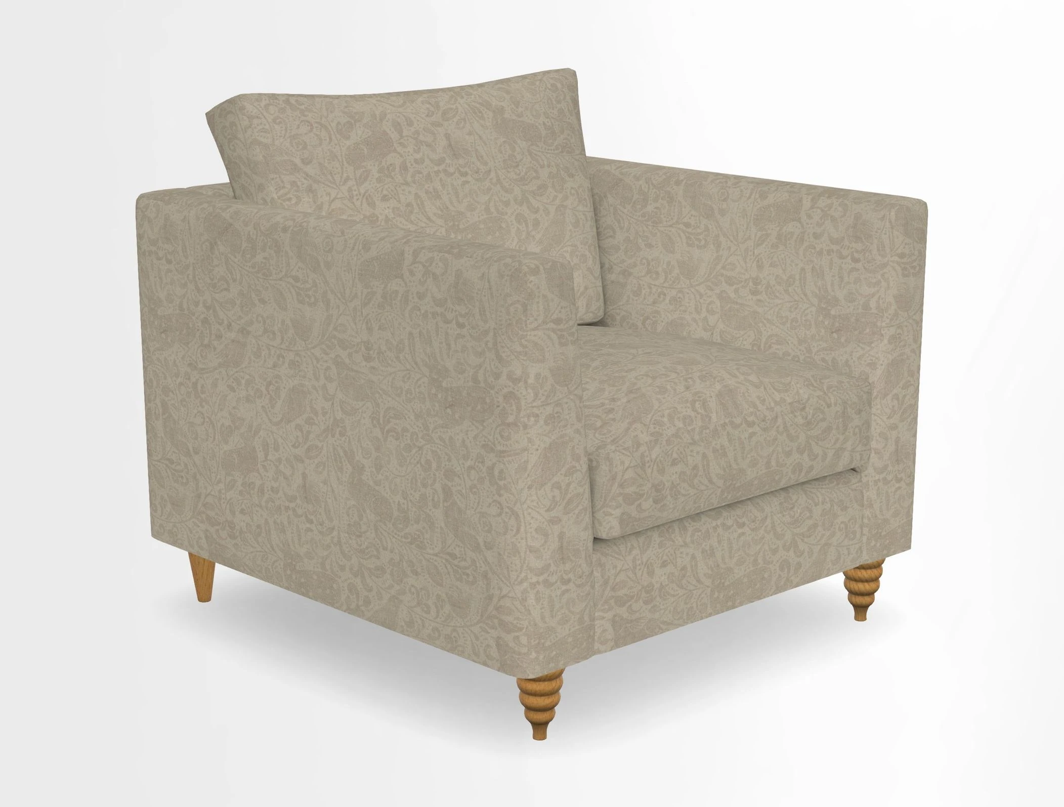 Saltdean chair in Two Tone Plain Biscuit