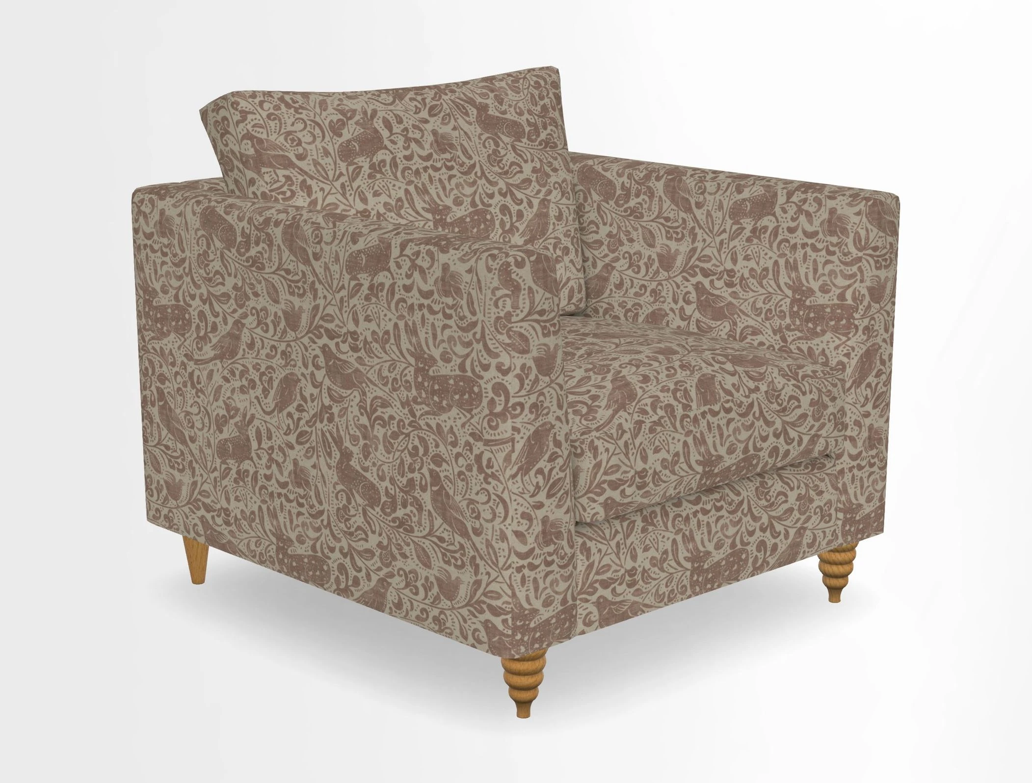 Saltdean chair in Two Tone Plain Biscuit