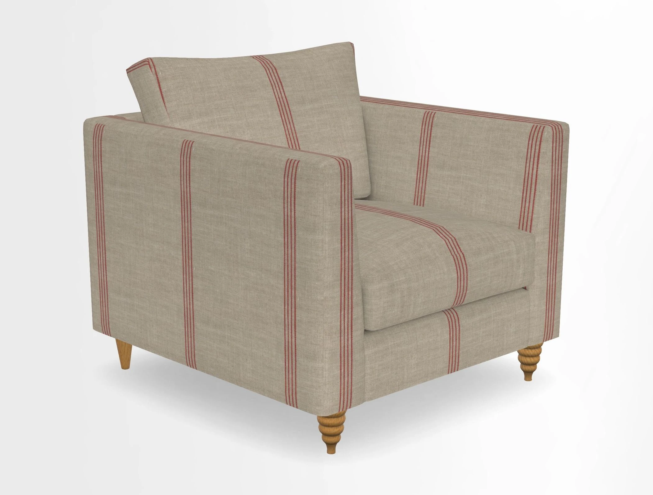Saltdean chair in Two Tone Plain Biscuit