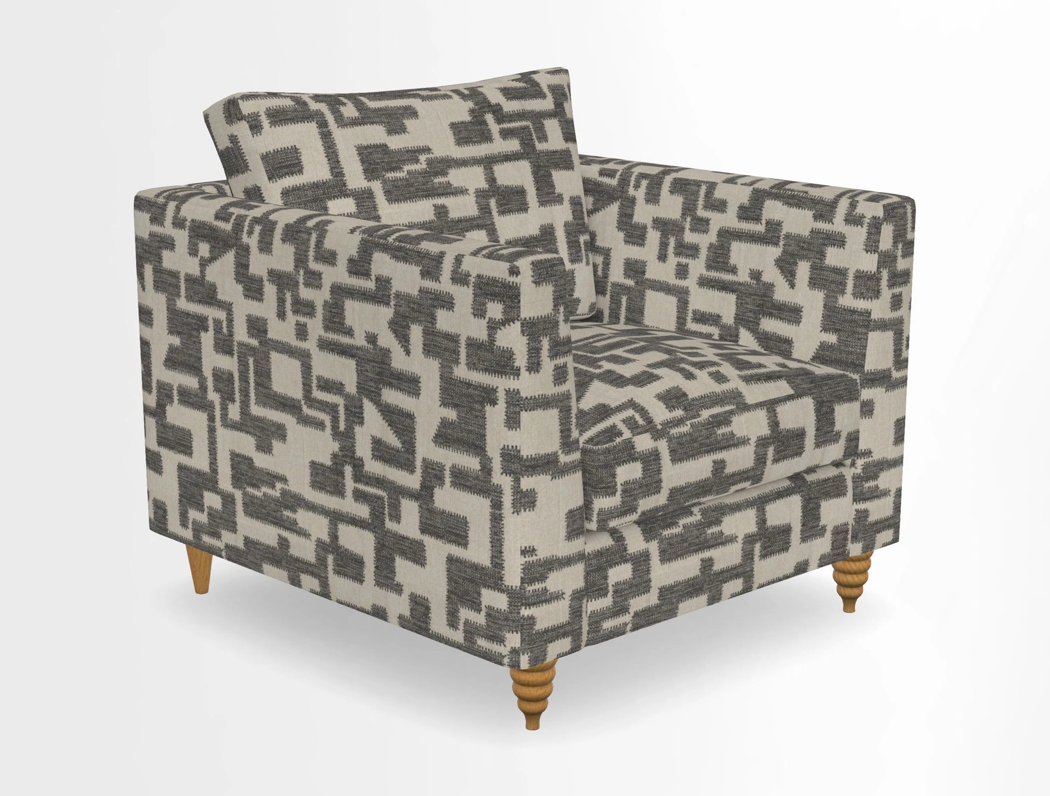 Saltdean chair in Two Tone Plain Biscuit