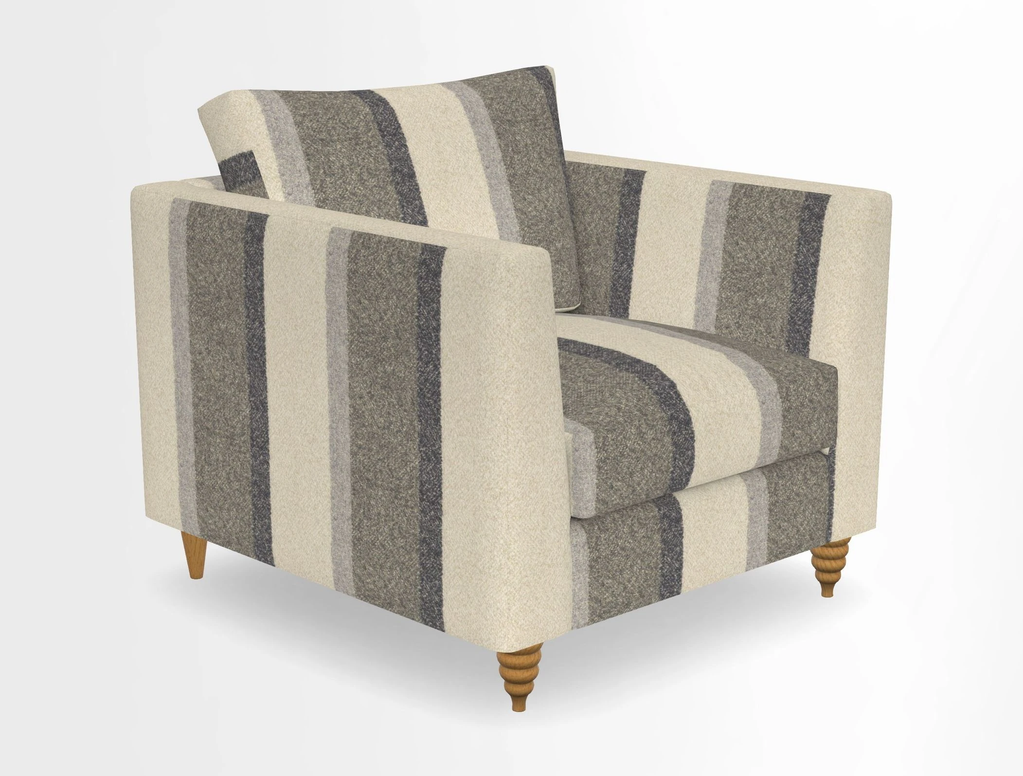 Saltdean chair in Two Tone Plain Biscuit