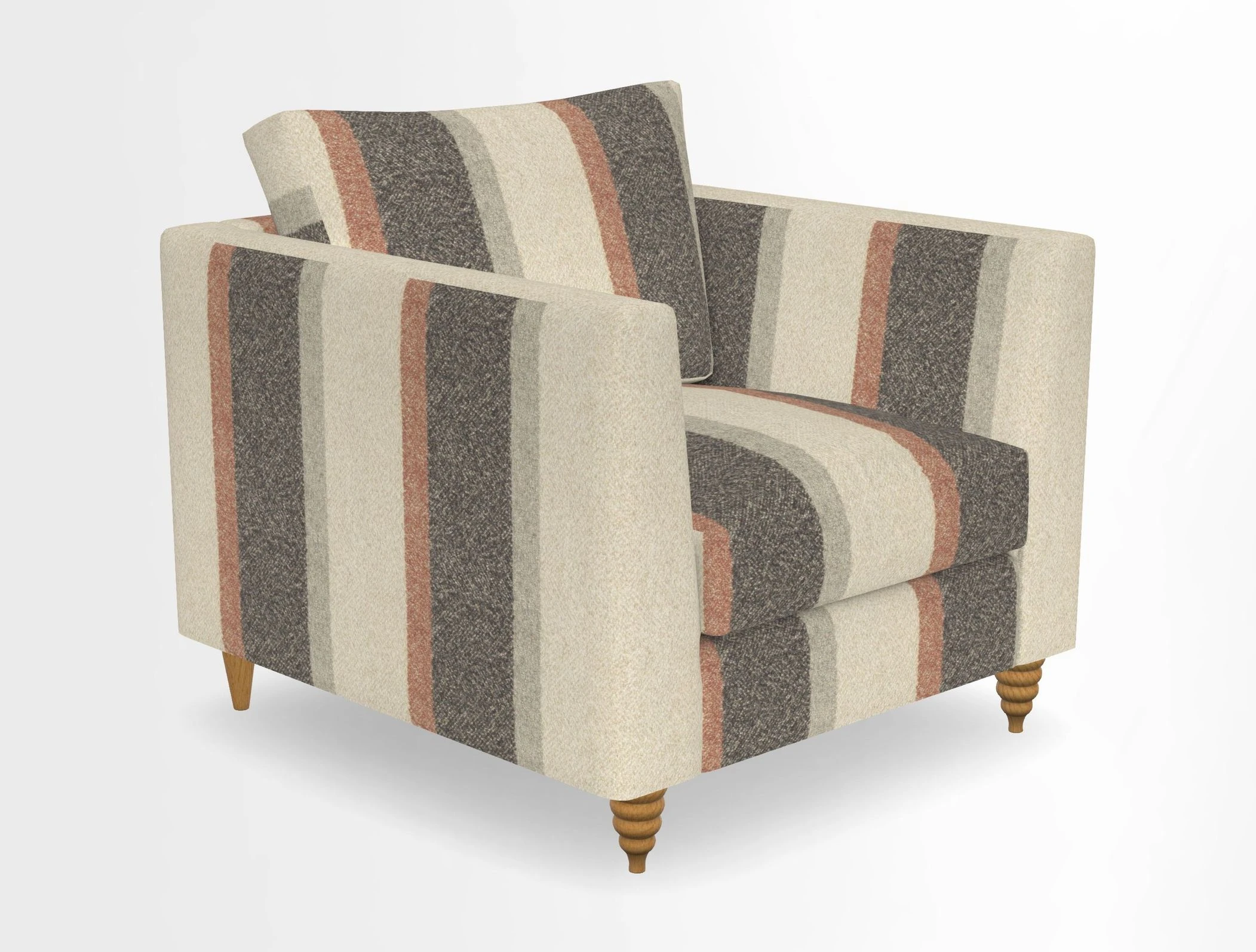 Saltdean chair in Two Tone Plain Biscuit