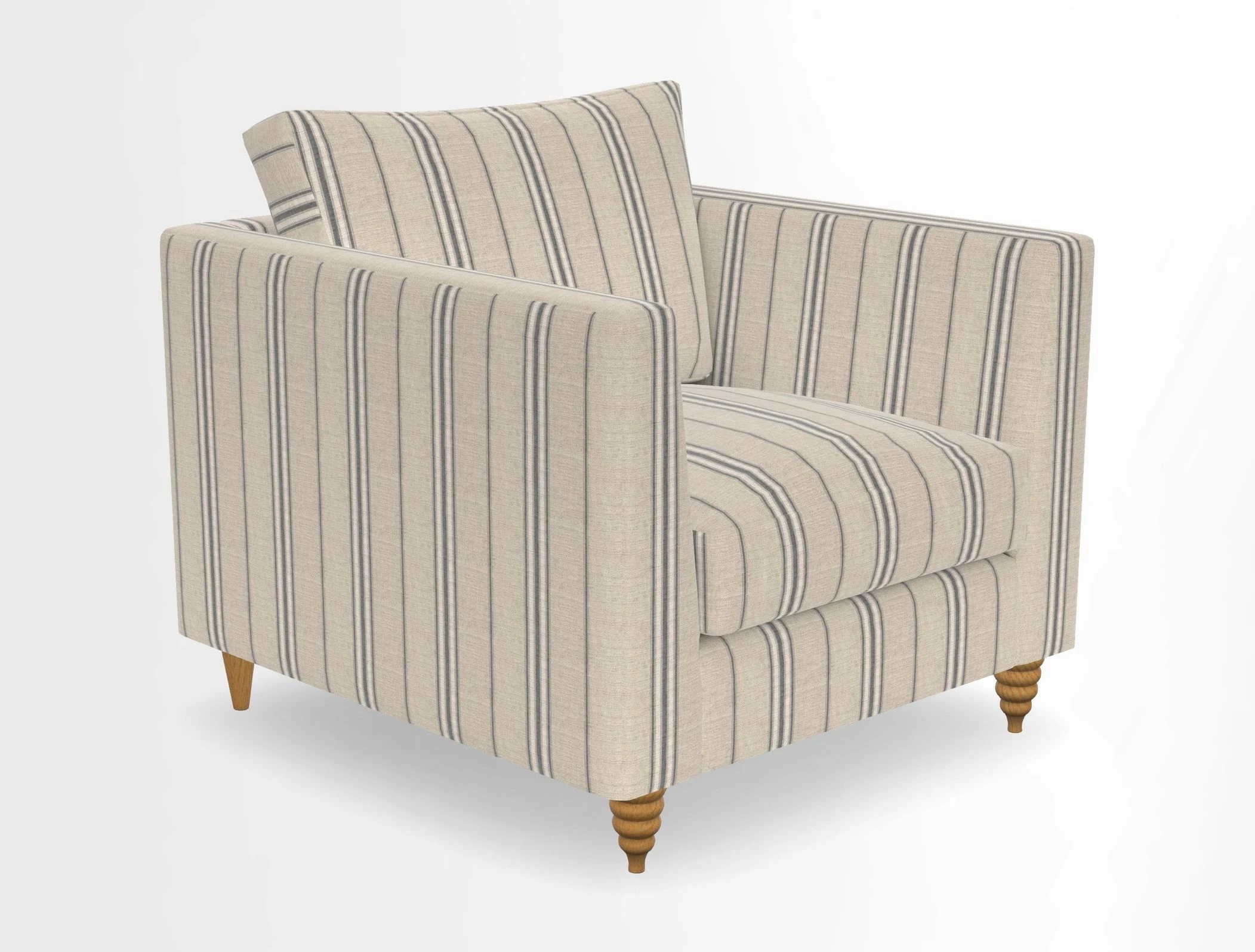 Saltdean chair in Two Tone Plain Biscuit