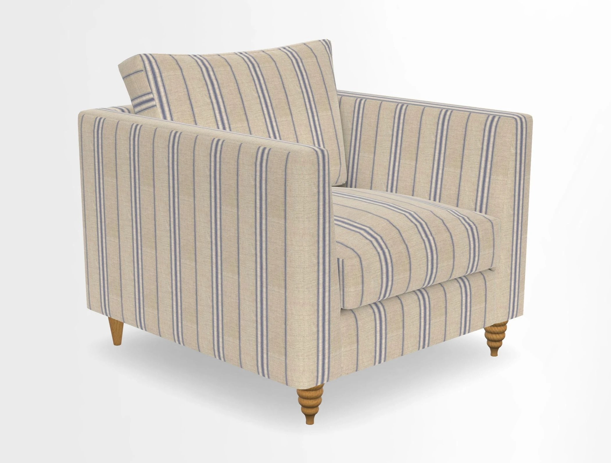 Saltdean chair in Two Tone Plain Biscuit