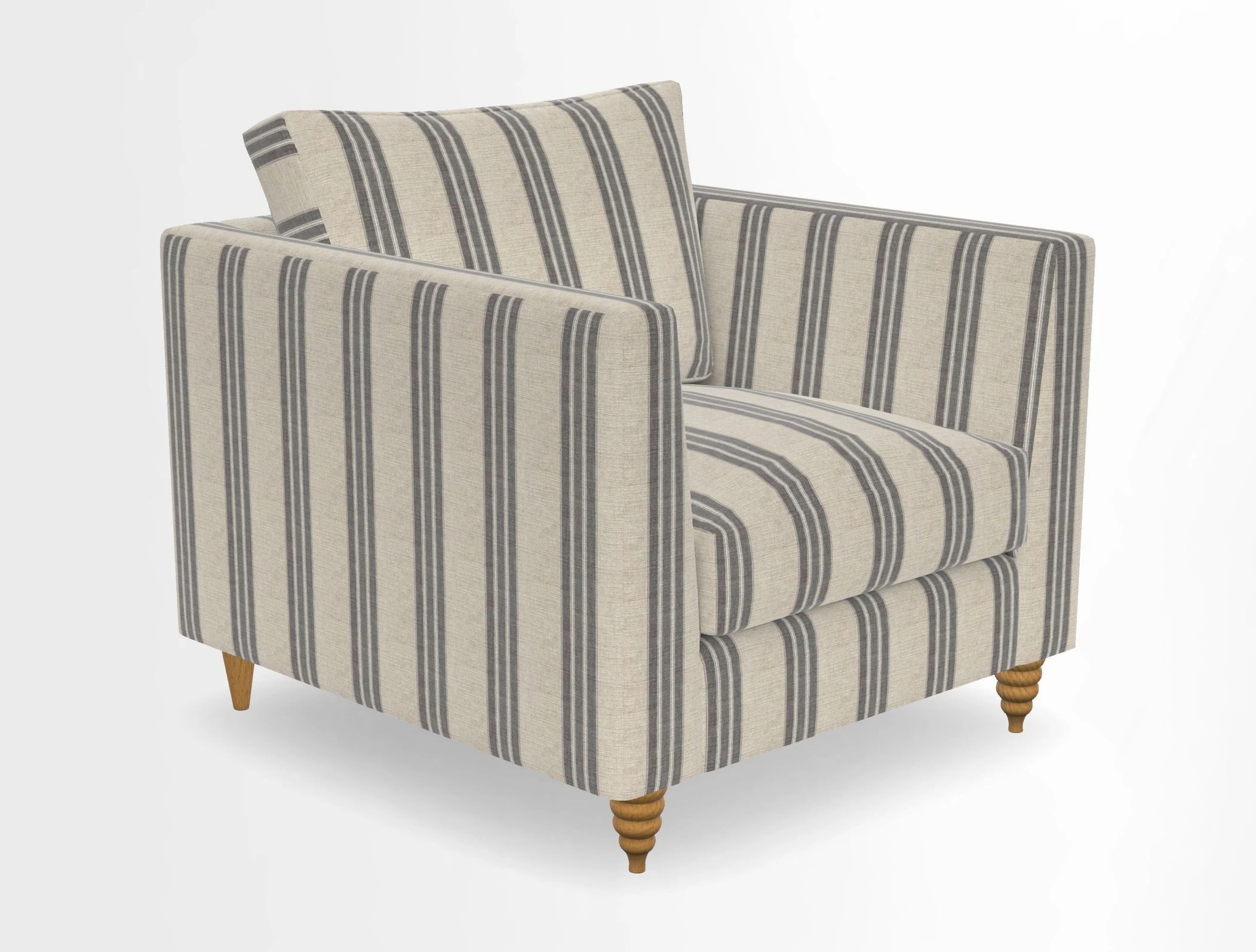 Saltdean chair in Two Tone Plain Biscuit