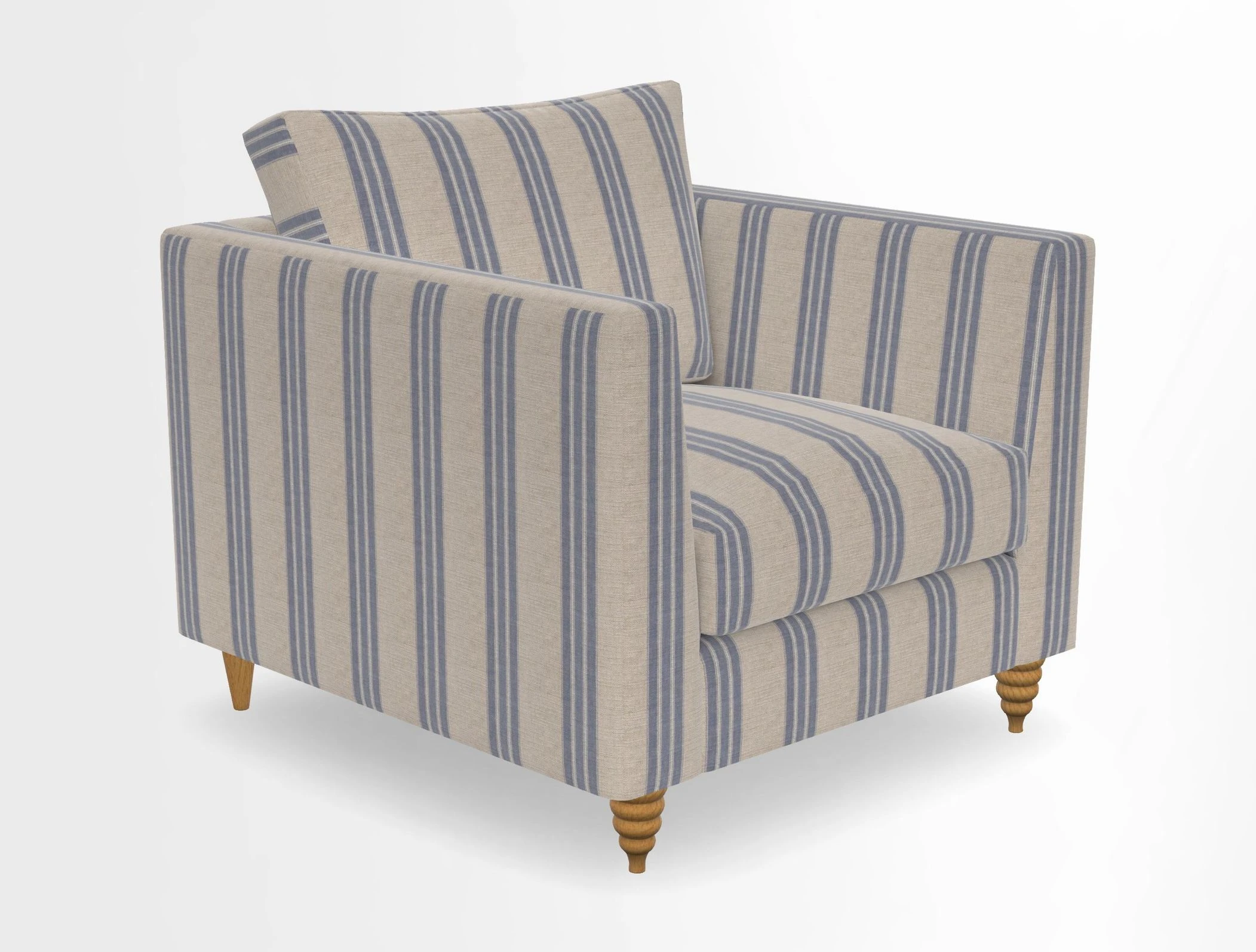 Saltdean chair in Two Tone Plain Biscuit