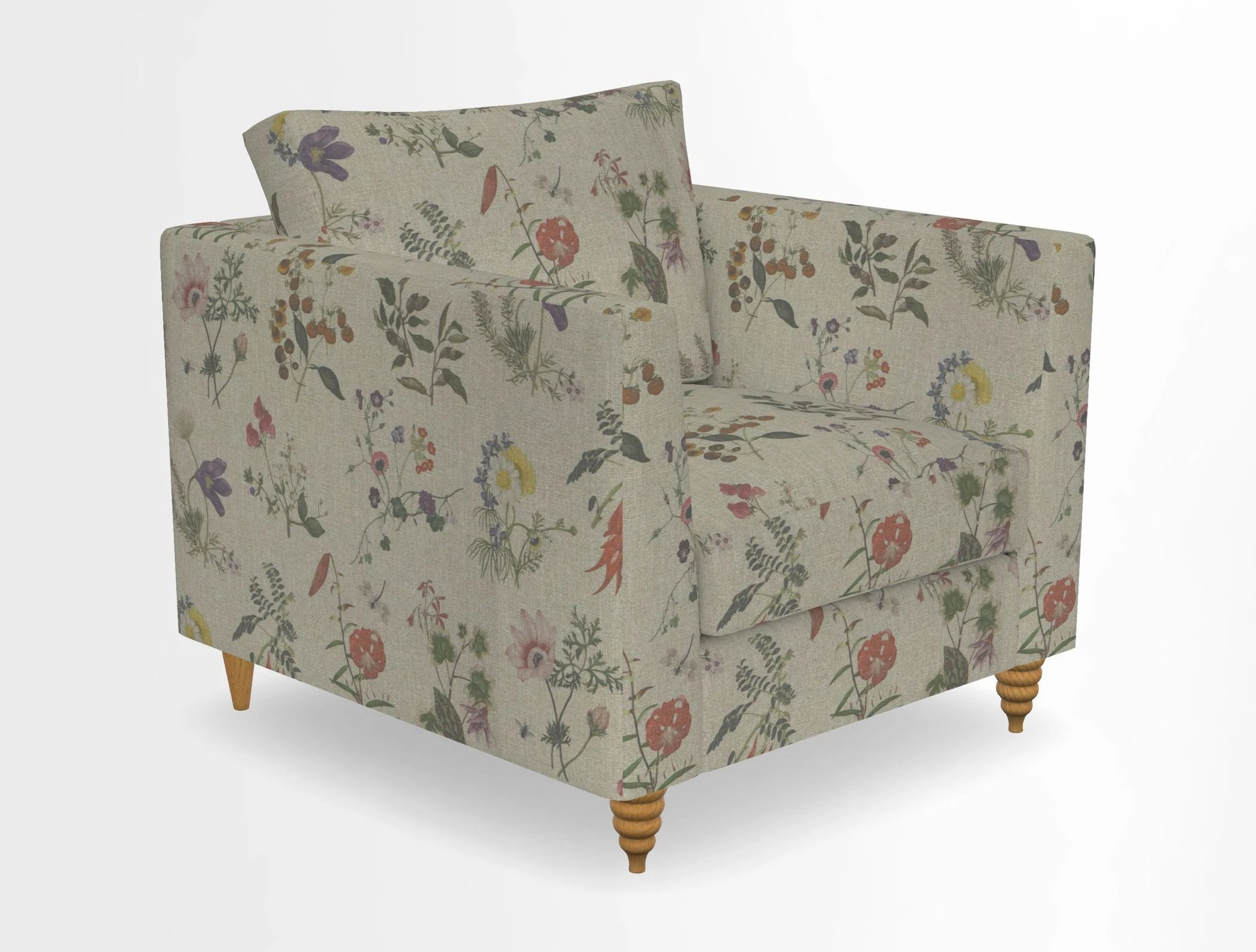 Saltdean chair in Two Tone Plain Biscuit