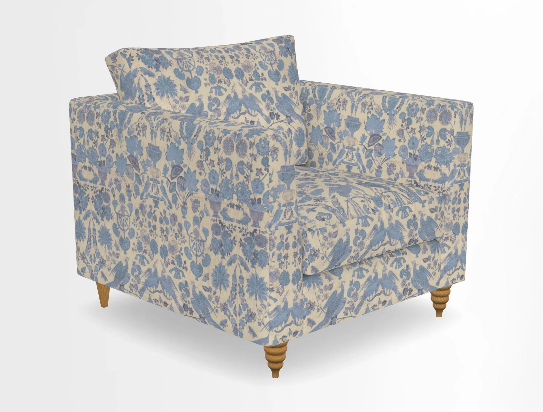 Saltdean chair in Two Tone Plain Biscuit