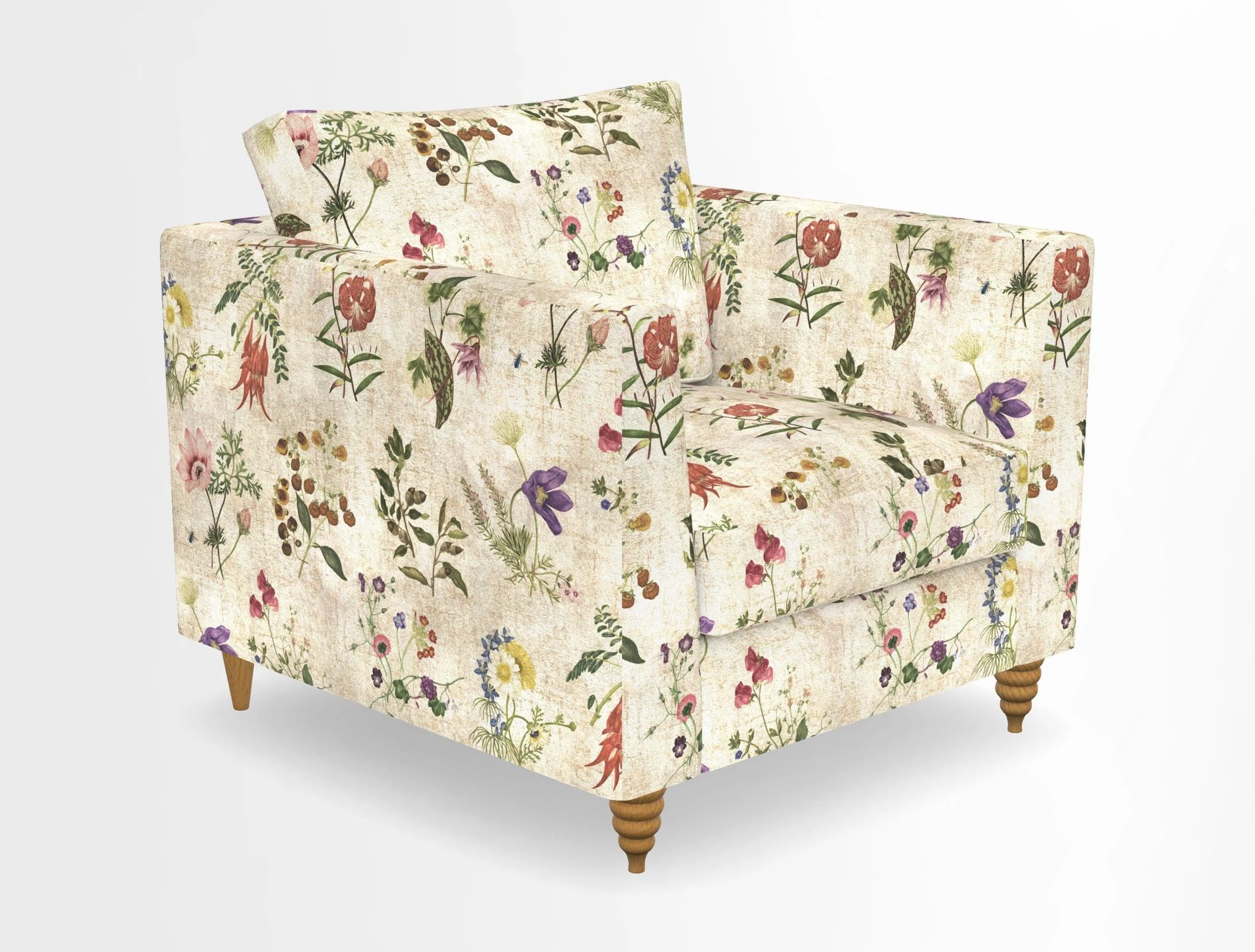 Saltdean chair in Two Tone Plain Biscuit