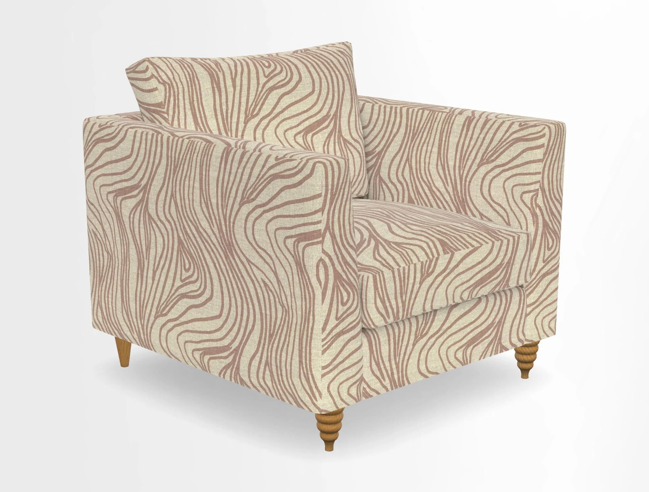 Saltdean chair in Two Tone Plain Biscuit