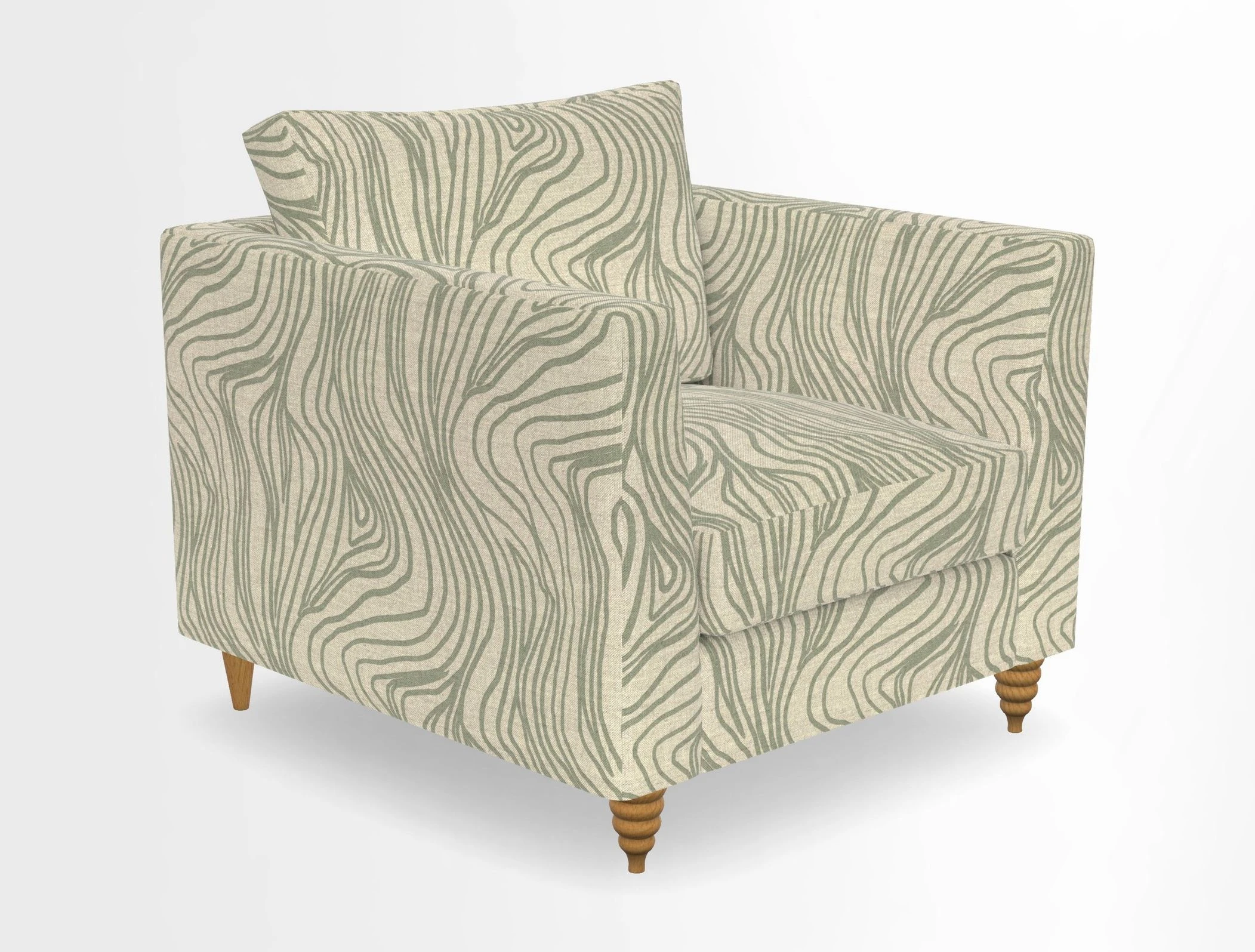 Saltdean chair in Two Tone Plain Biscuit