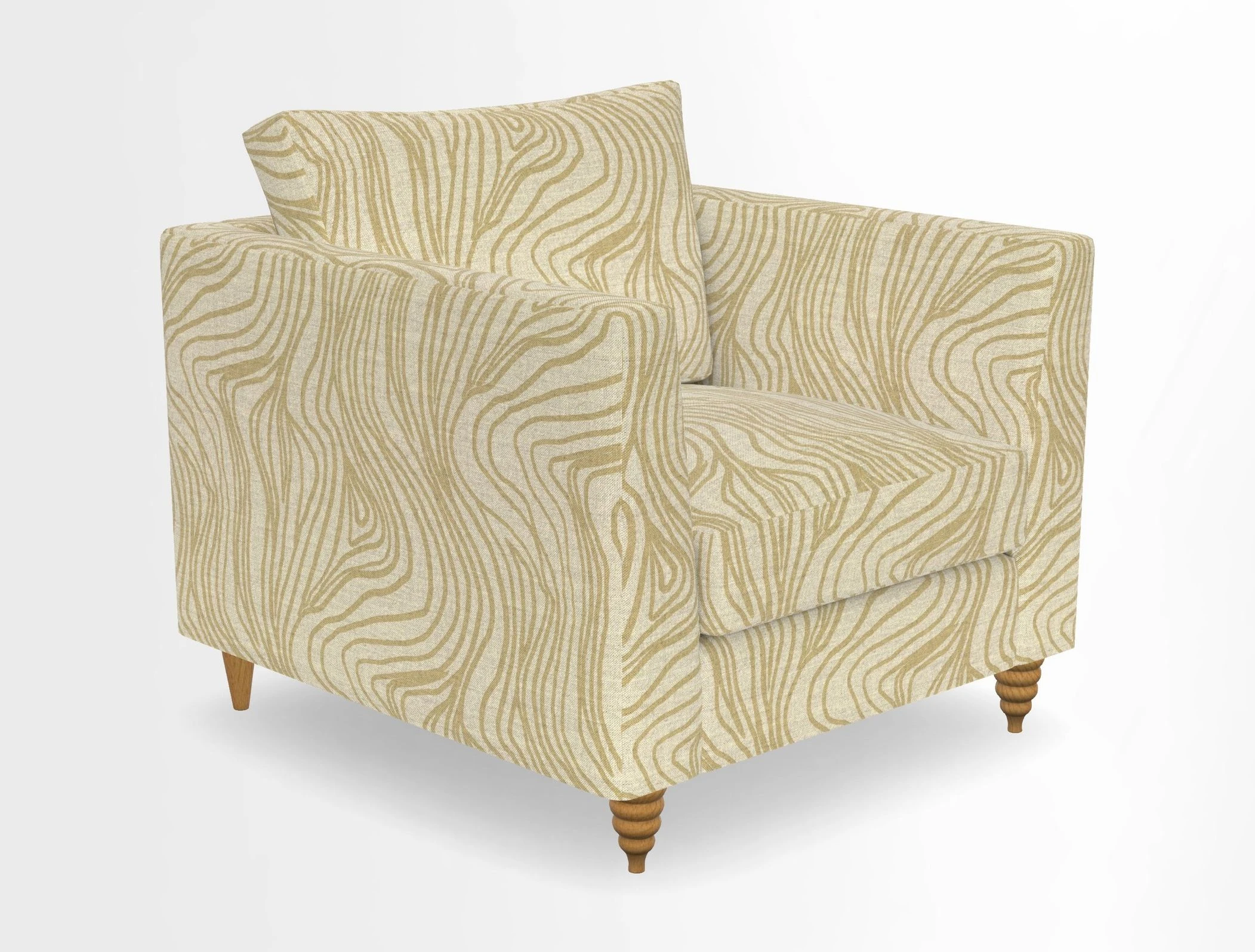 Saltdean chair in Two Tone Plain Biscuit