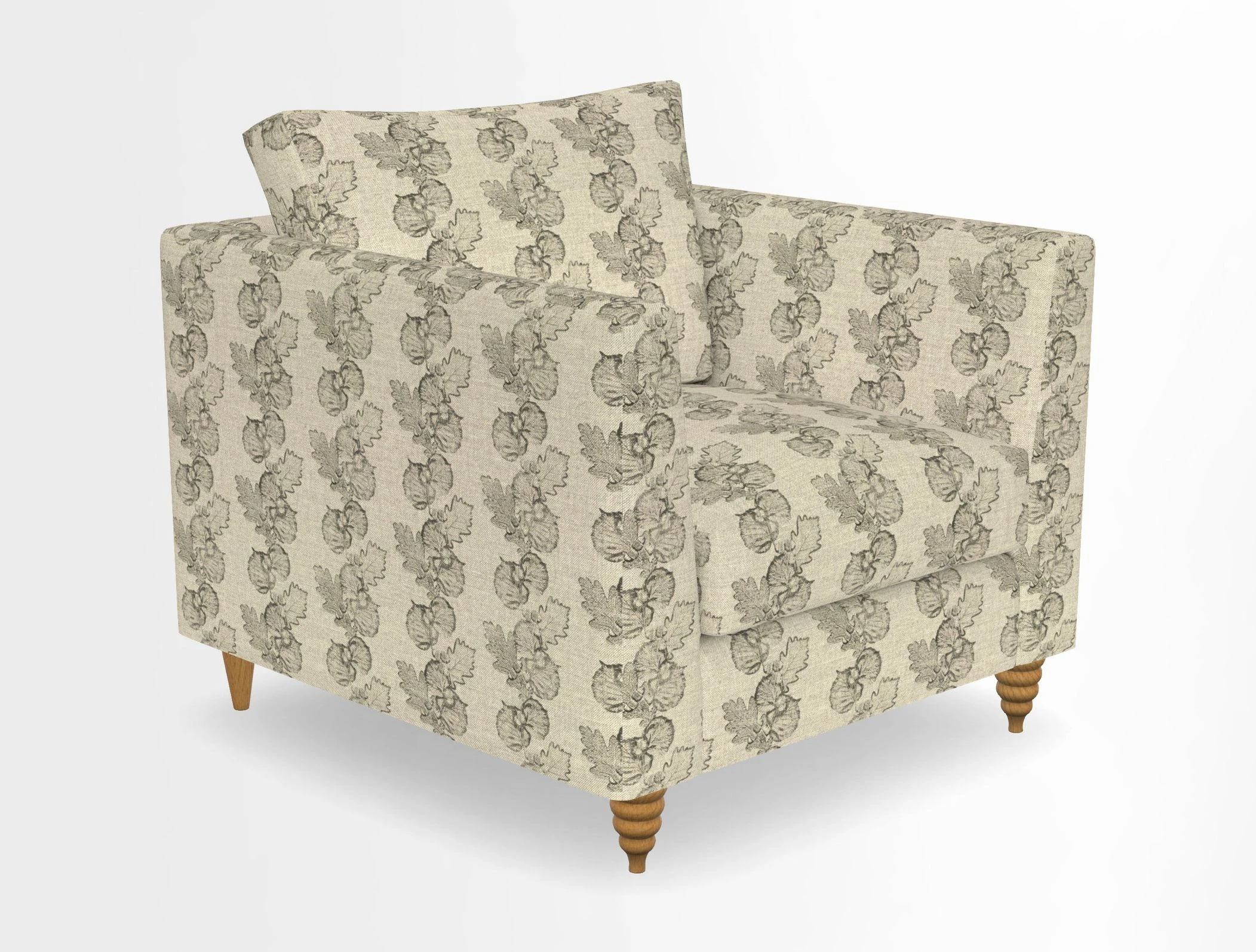 Saltdean chair in Two Tone Plain Biscuit