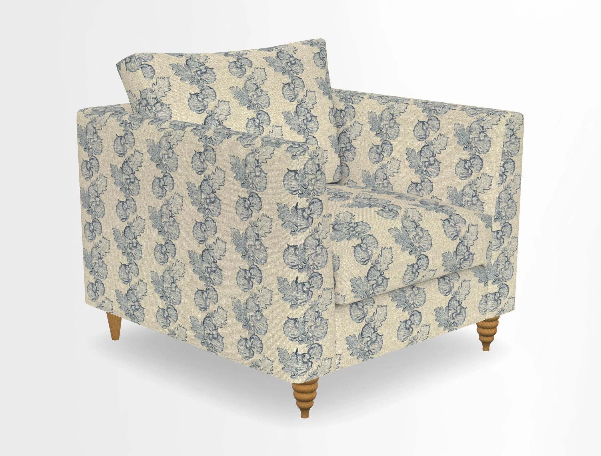 Saltdean chair in Two Tone Plain Biscuit