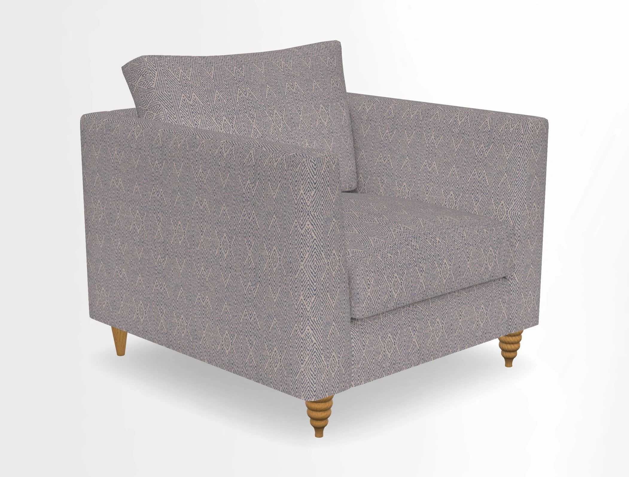 Saltdean chair in Two Tone Plain Biscuit